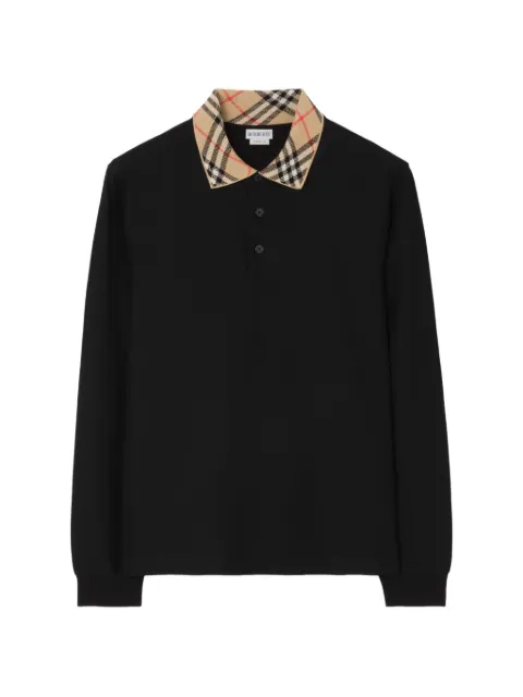 Burberry Check Polo Shirt